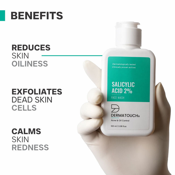 Acne Care Kit – Salicylic Acid 2% Facewash (100ml) + Niacinamide 10% Zinc PCA 1% Serum (30ml) + Salicylic Acid 2% Niacinamide 6% Oil-Free Gel (70g)