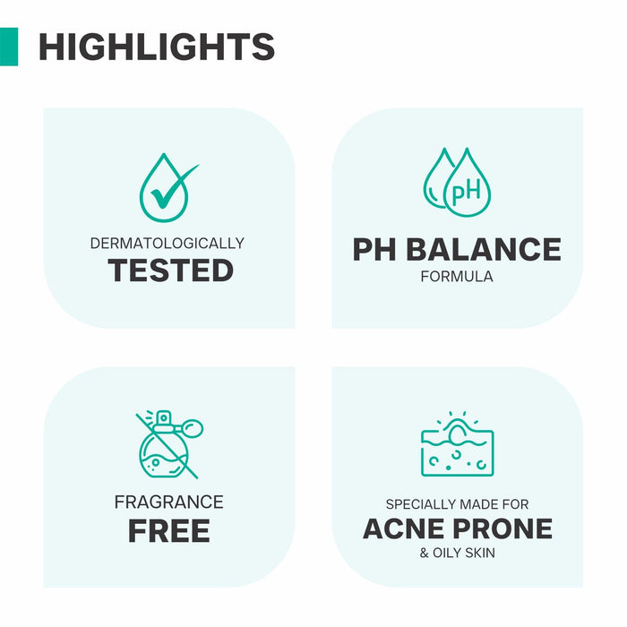 Anti-Acne Skincare Combo – Salicylic Acid 2% Facewash (100ml) & Niacinamide 10% Zinc PCA 1% Serum (30ml)