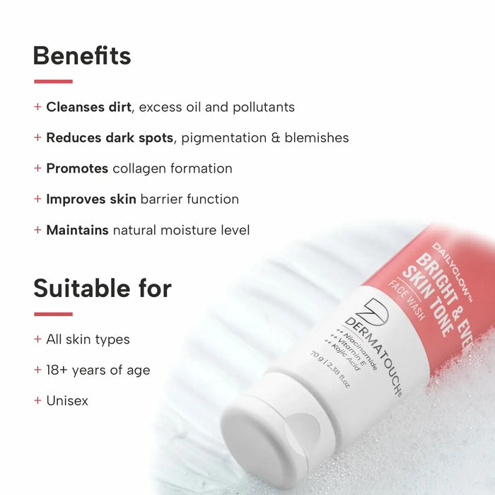 Dailyglow Bright & Even Skin Tone Face Wash