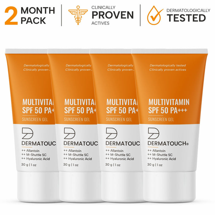 Multivitamin SPF 50 PA+++ Sunscreen Gel  30g PO4