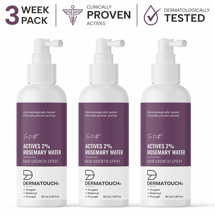 Actives 2% Rosemary Water Spray for Hair Growth PO3