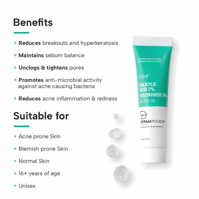 Salicylic Acid 2% Niacinamide 6% Oil-Free Gel