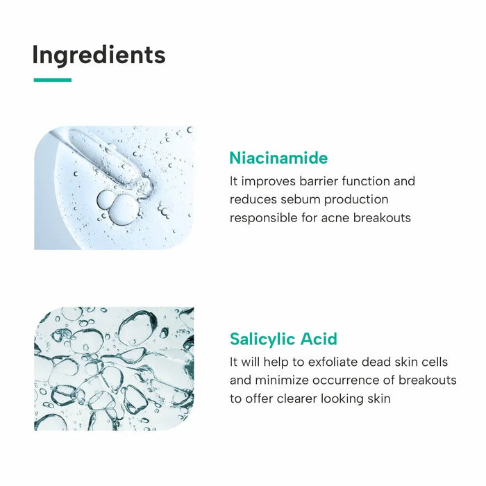 Salicylic Acid 2% Niacinamide 6% Oil-Free Gel